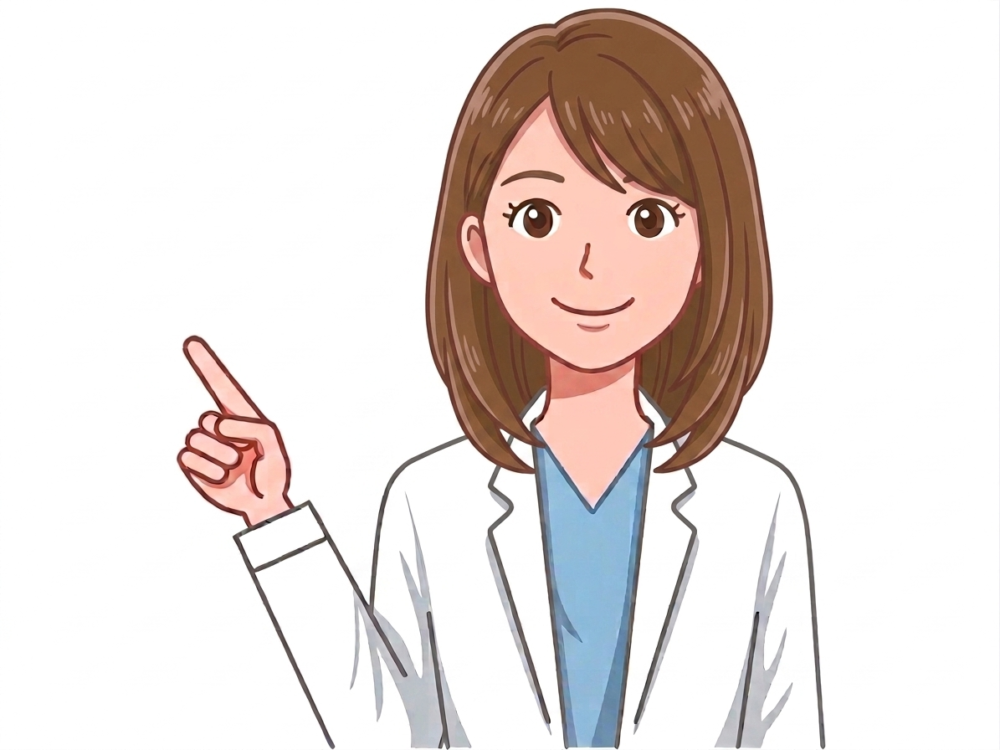 女性医師のイラスト