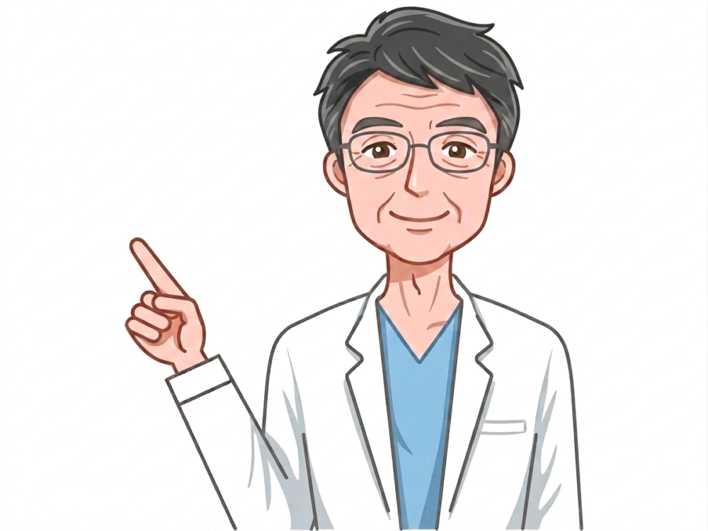 男性医師のイラスト